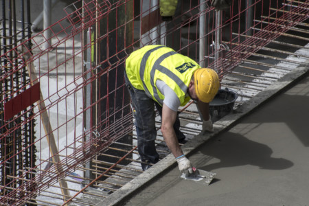 CPdR - Lissage fin du béton